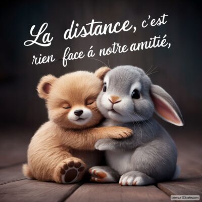 Amitié à distance