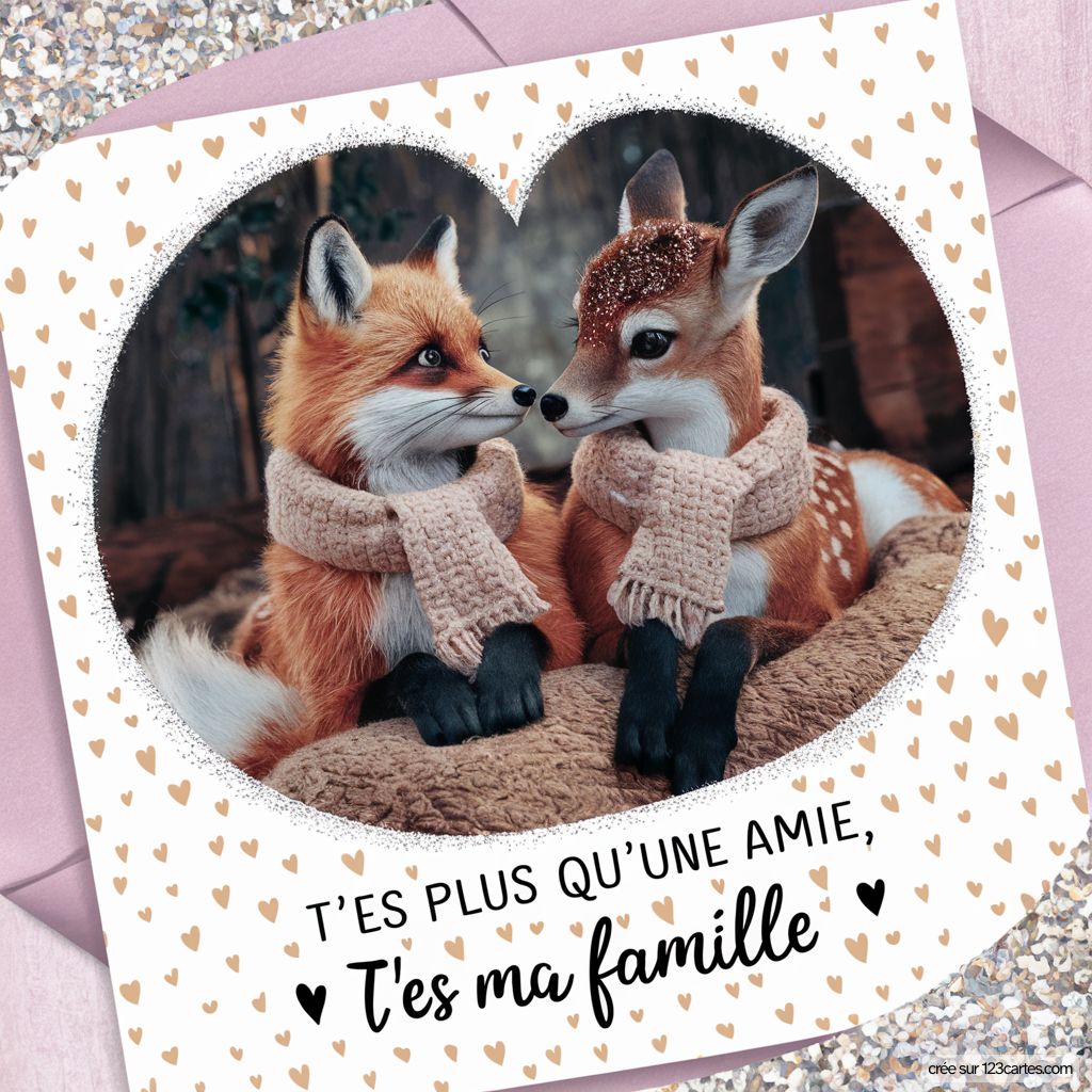 Carte Etre Bon Amies