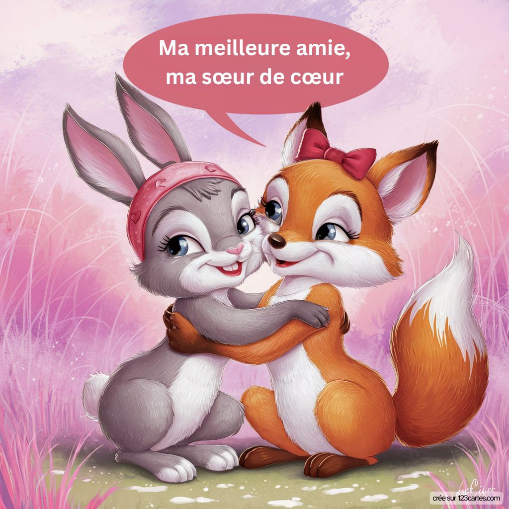 Phrase Meilleure Amie