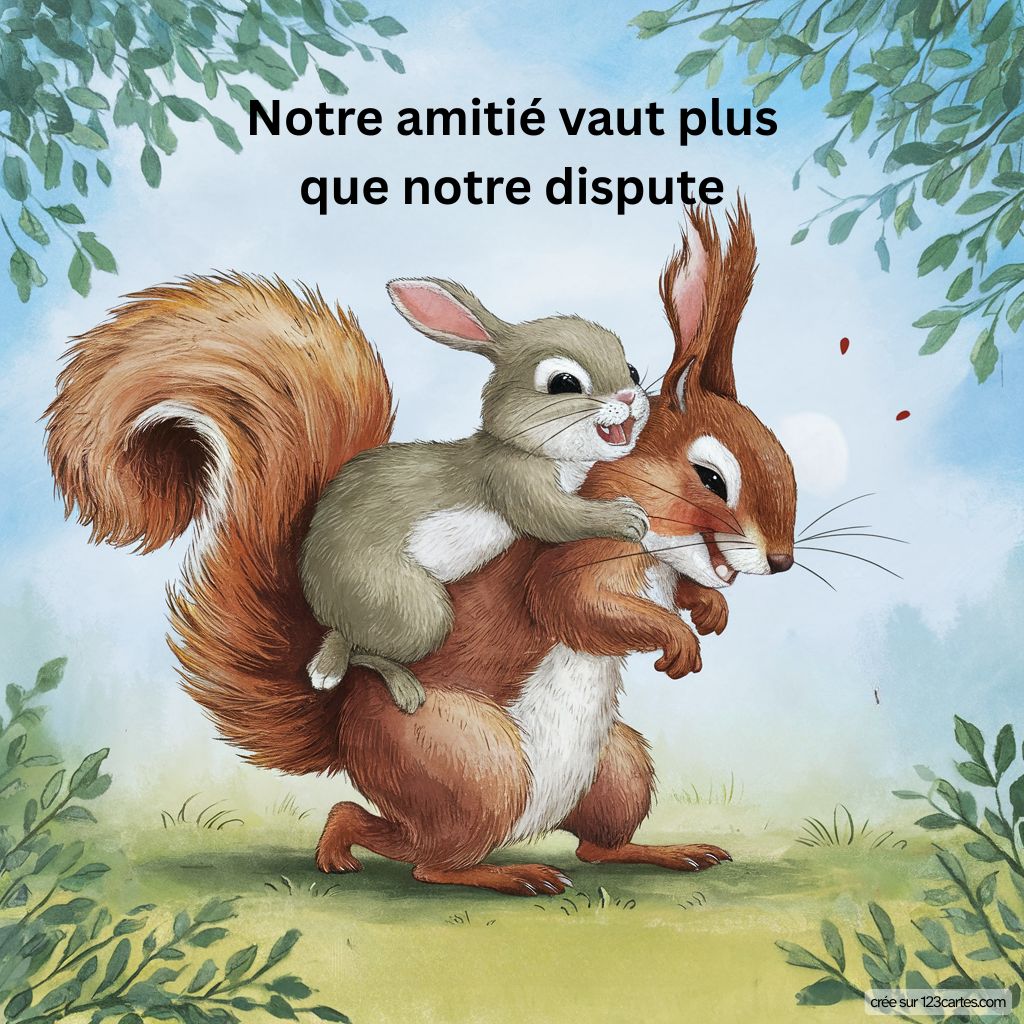 Message De Reconciliation Entre Amis