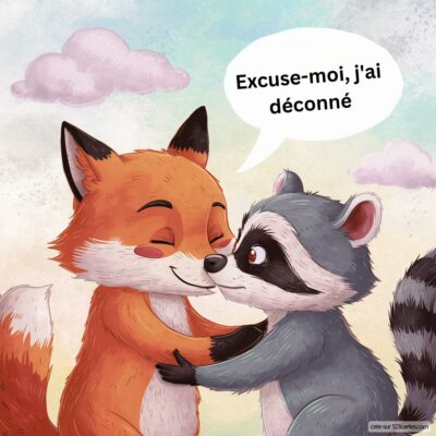 se réconcilier avec une amie