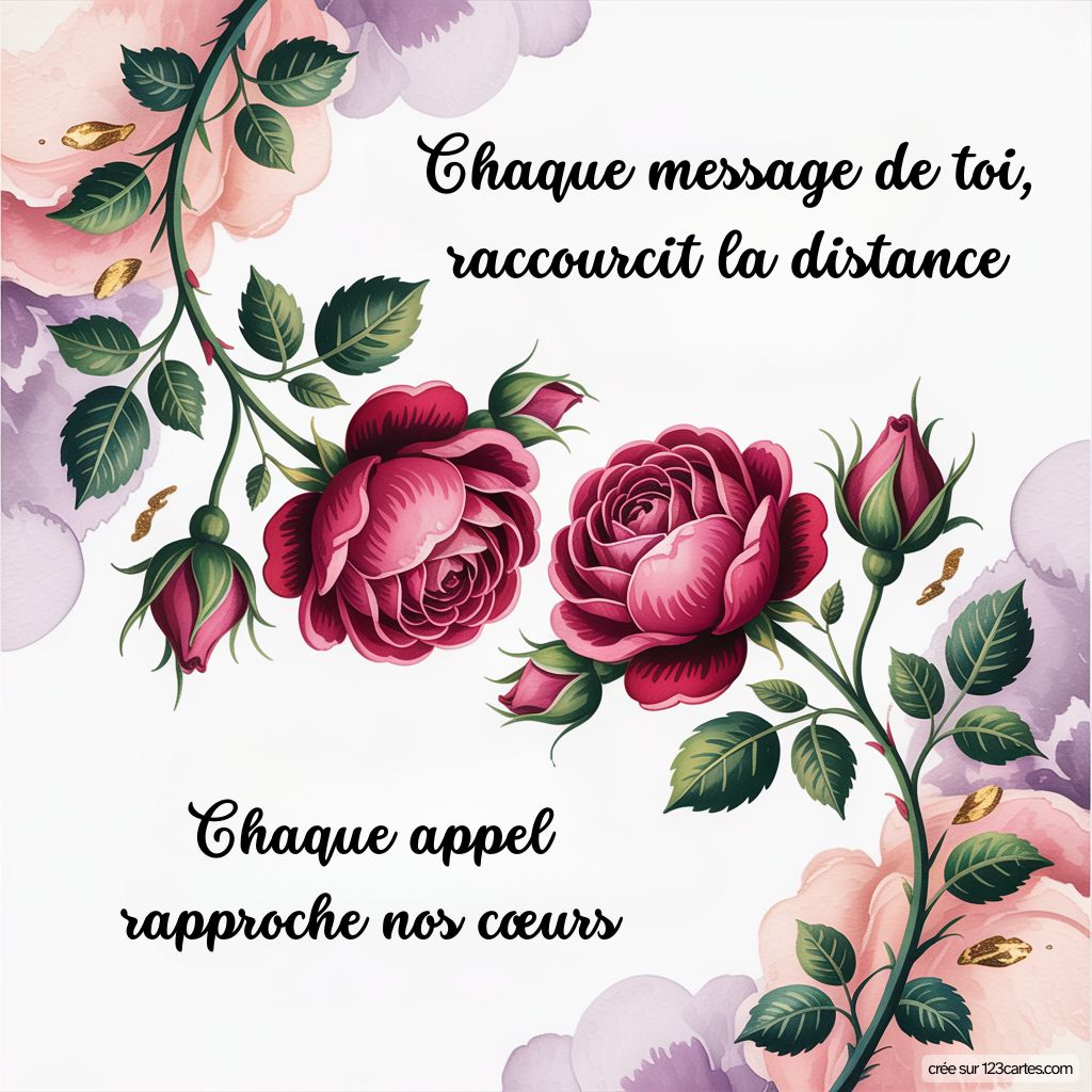 Amour A Distance Texte