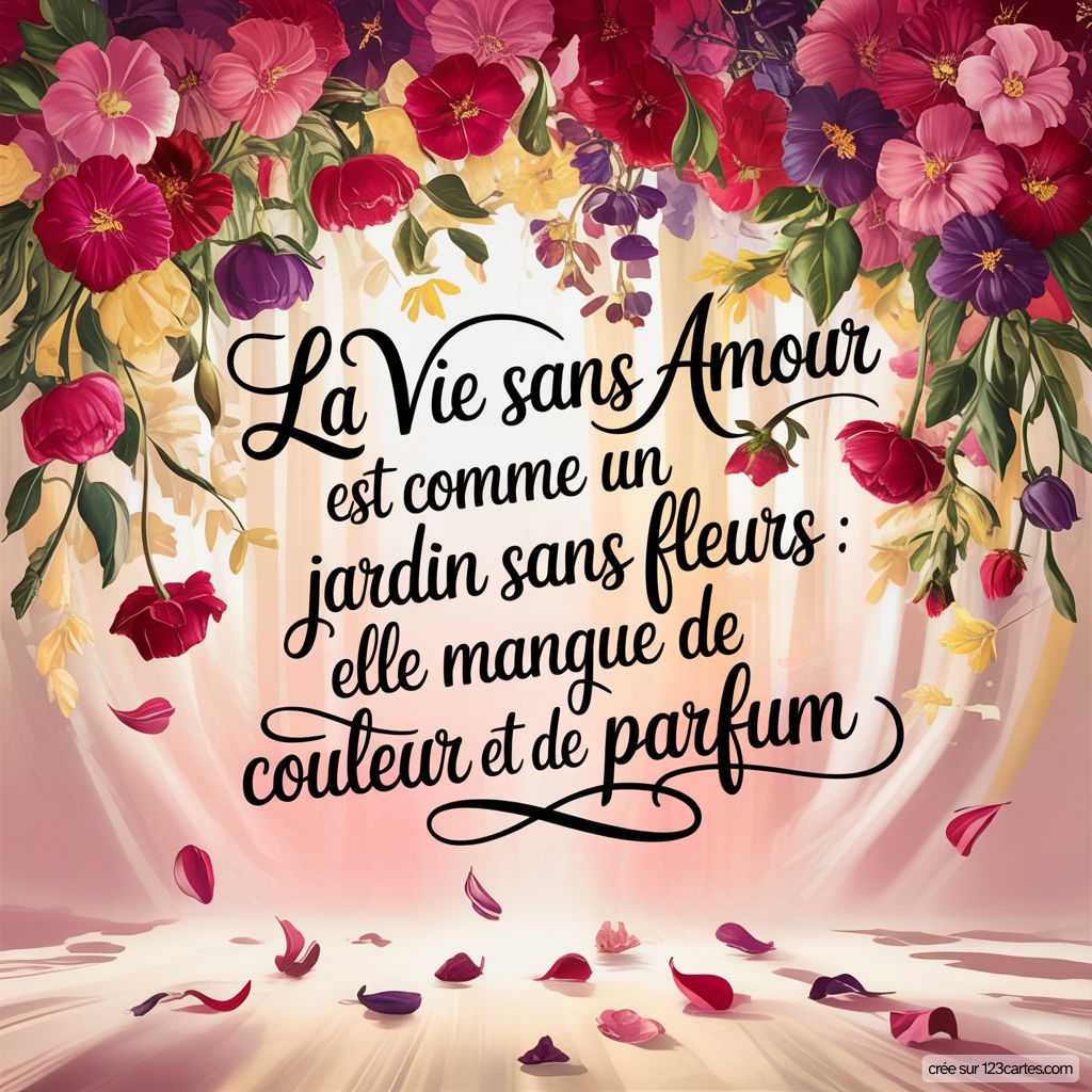 Citation Philosophique Sur Amour Vie