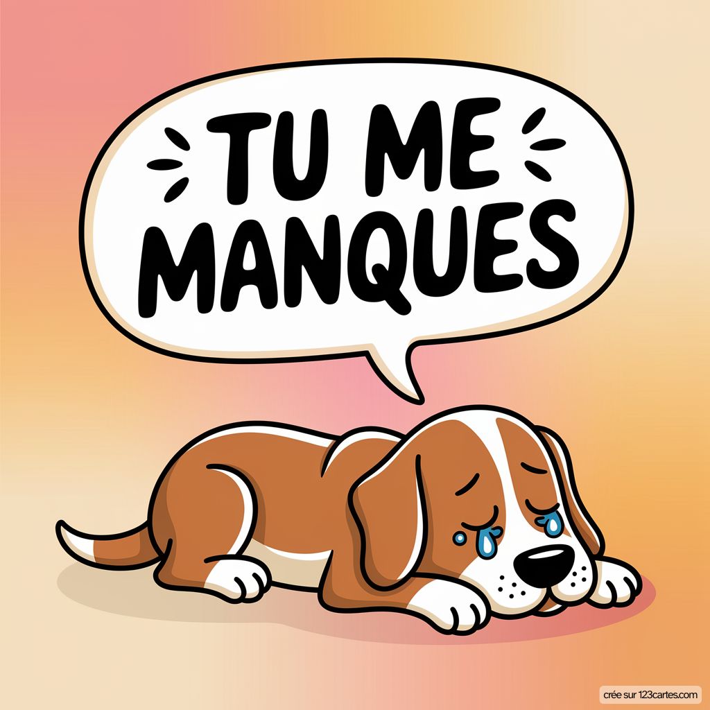 Chiot Tu Me Manques