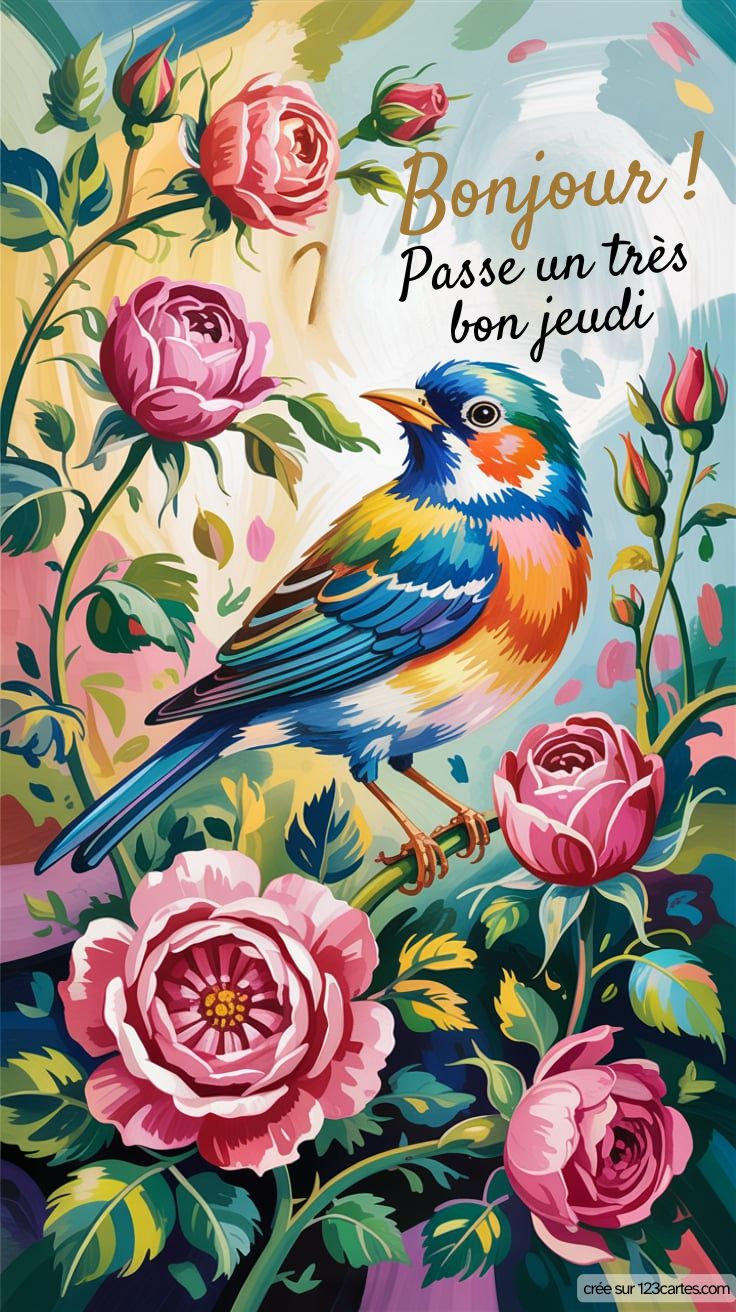 Bon Jeudi Oiseaux