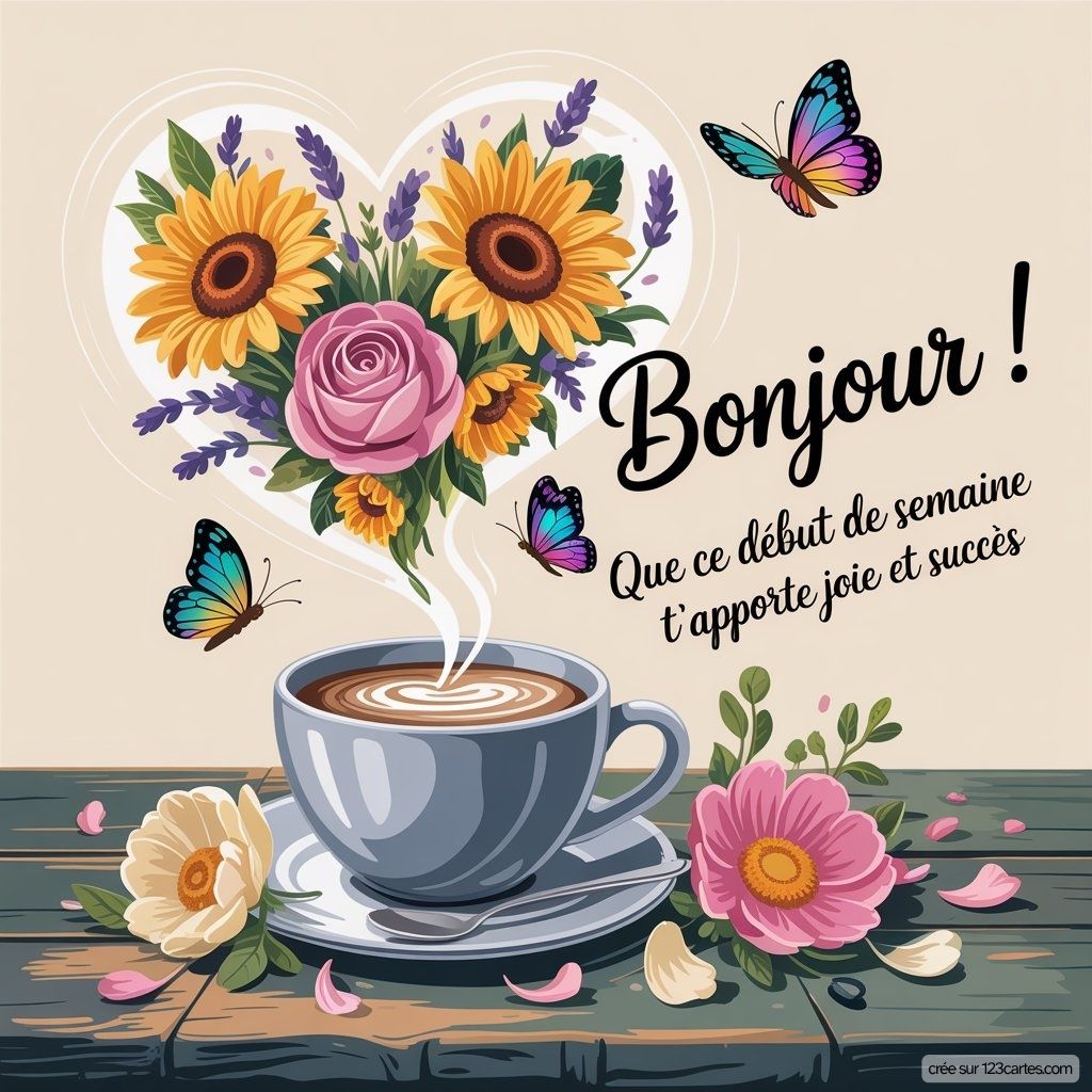 Bon Lundi Cafe Fleurs
