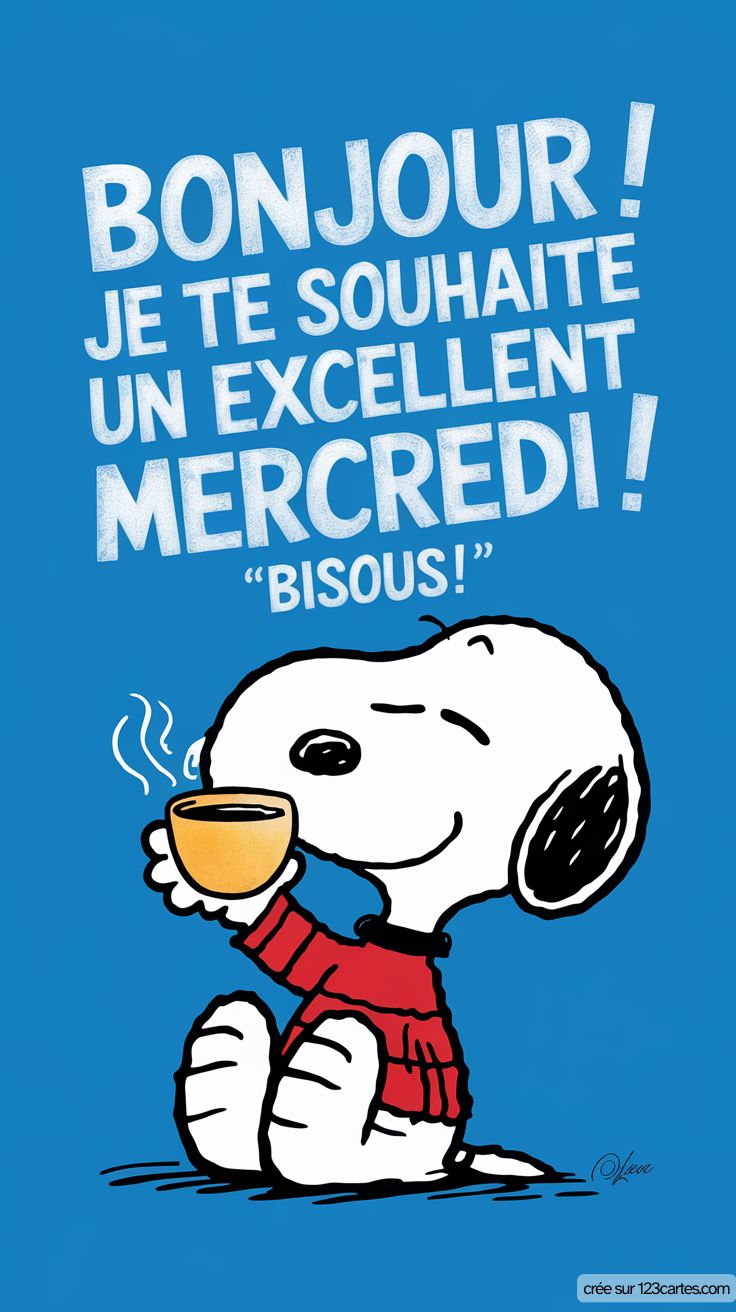 Bon Mercredi Bisous