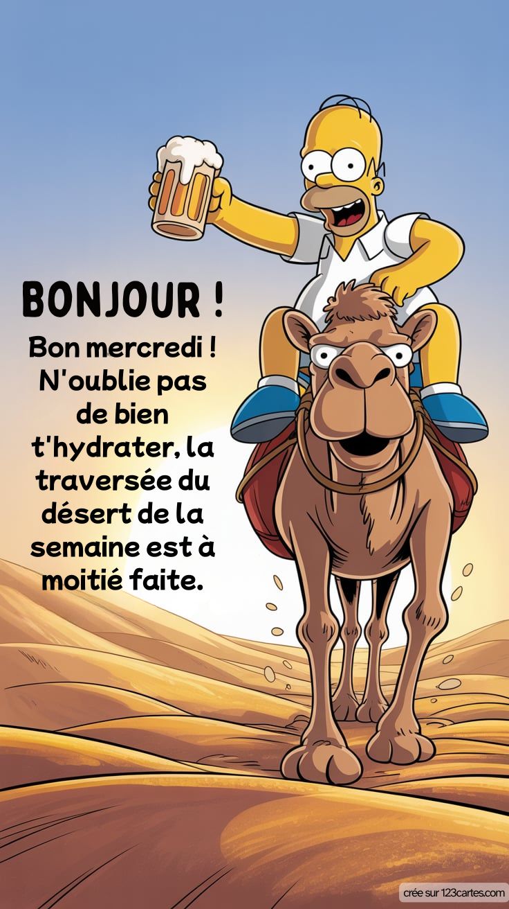 Bon Mercredi Humour