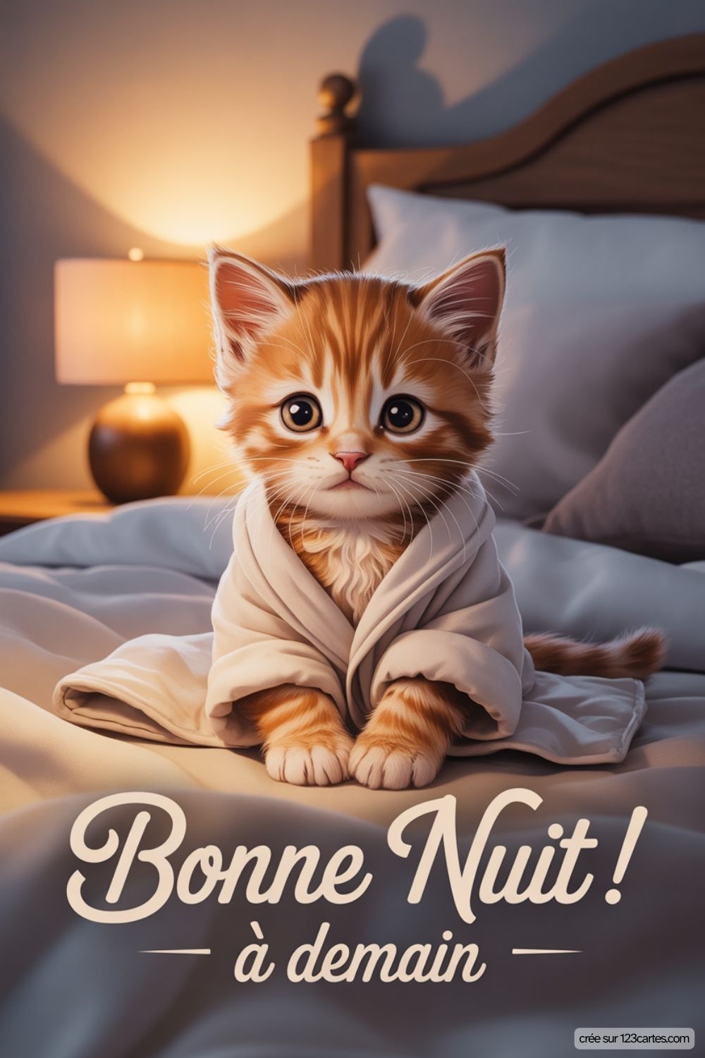 Bonne Nuit A Demain Humour Chat