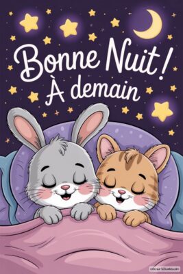 Aperçu de la carte Donnez-leur rendez-vous demain avec une douce mélodie du soir