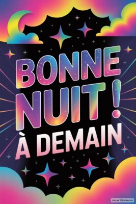 Bonne nuit à demain