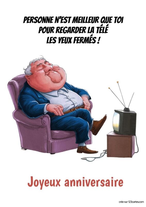 Impimer Humour Cartes anniversaire Homme Humour à imprimer gratuitement