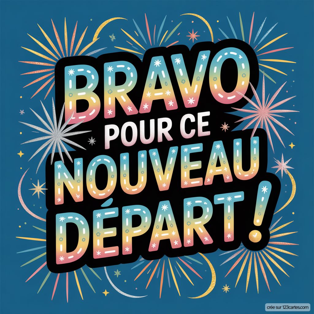 Carte Felicitation Nouvel Emploi