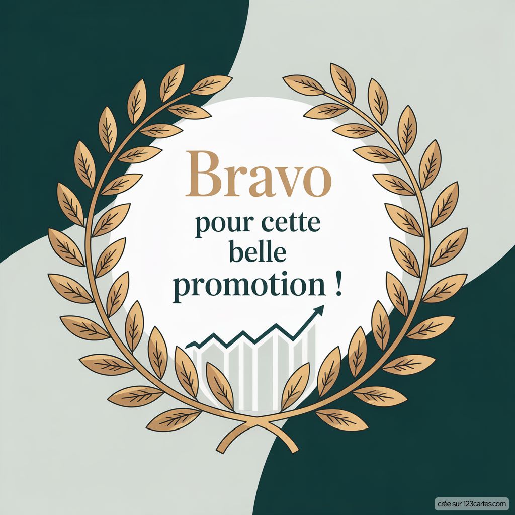 Message Promotion Nouvelle Responsabilite