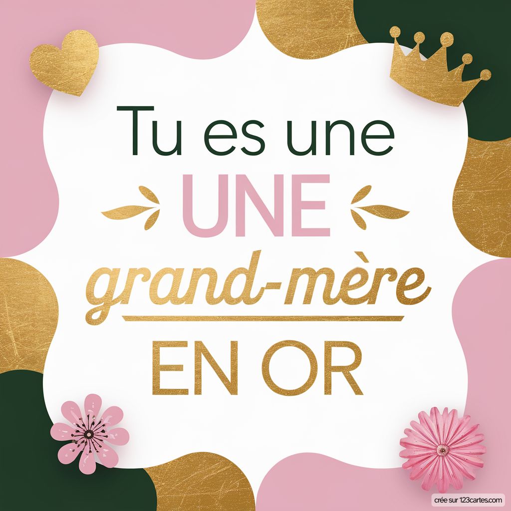 Carte Fete Des Grands Meres Virtuelle Gratuite