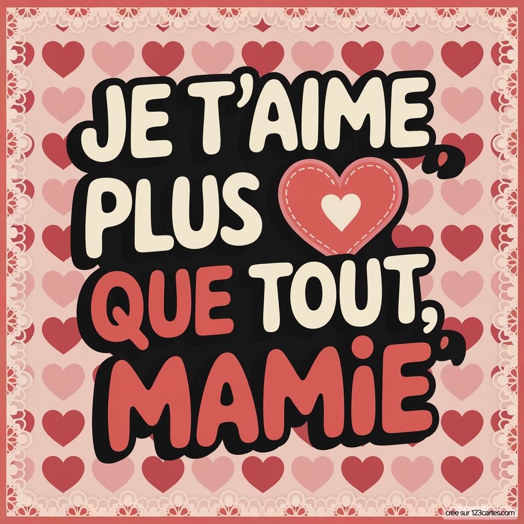 Carte Joyeuse Fete Grand Mere