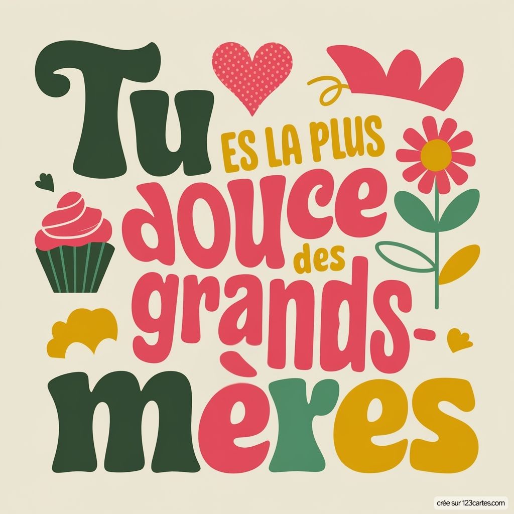 Fete Des Grands Meres Image Gratuite
