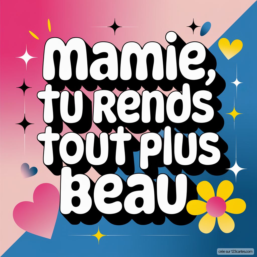 Joyeuse Fete Mamie