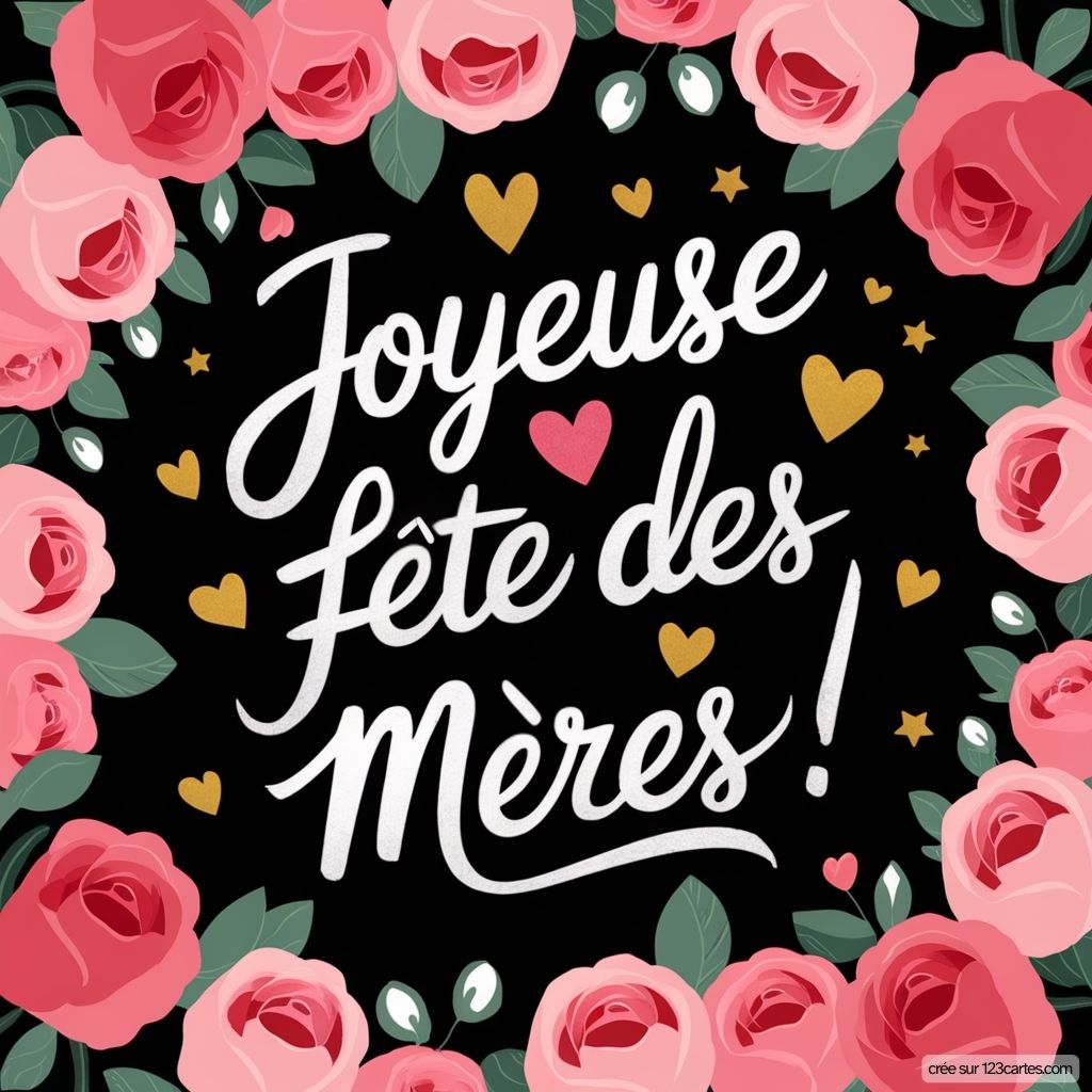 Belle Phrase Carte Fete Des Meres