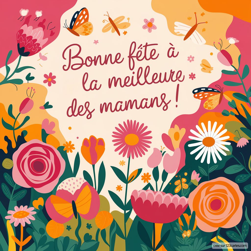Carte Fete Des Meres Originale