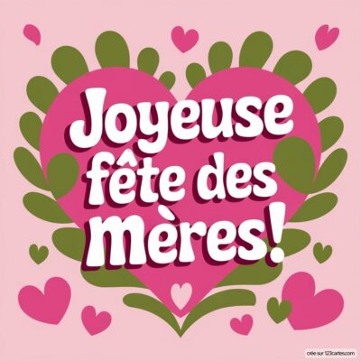 cartes virtuelle fête des mamans