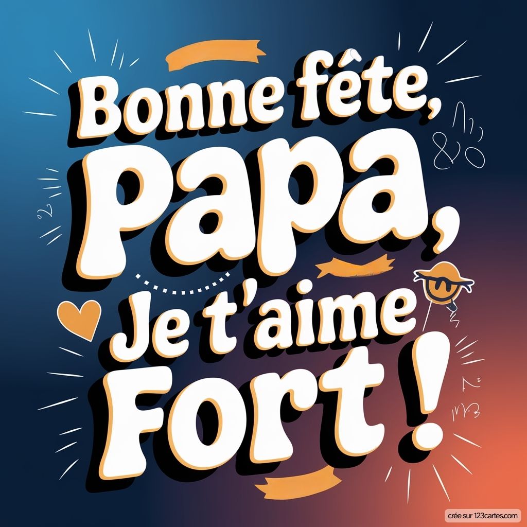 Carte Fete Des Peres Francais