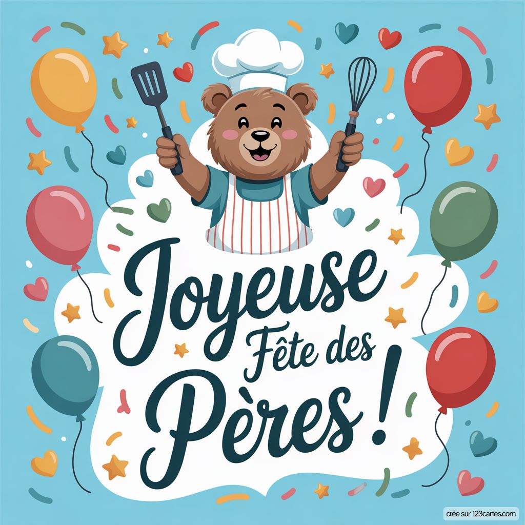 Carte Fete Des Peres Originale