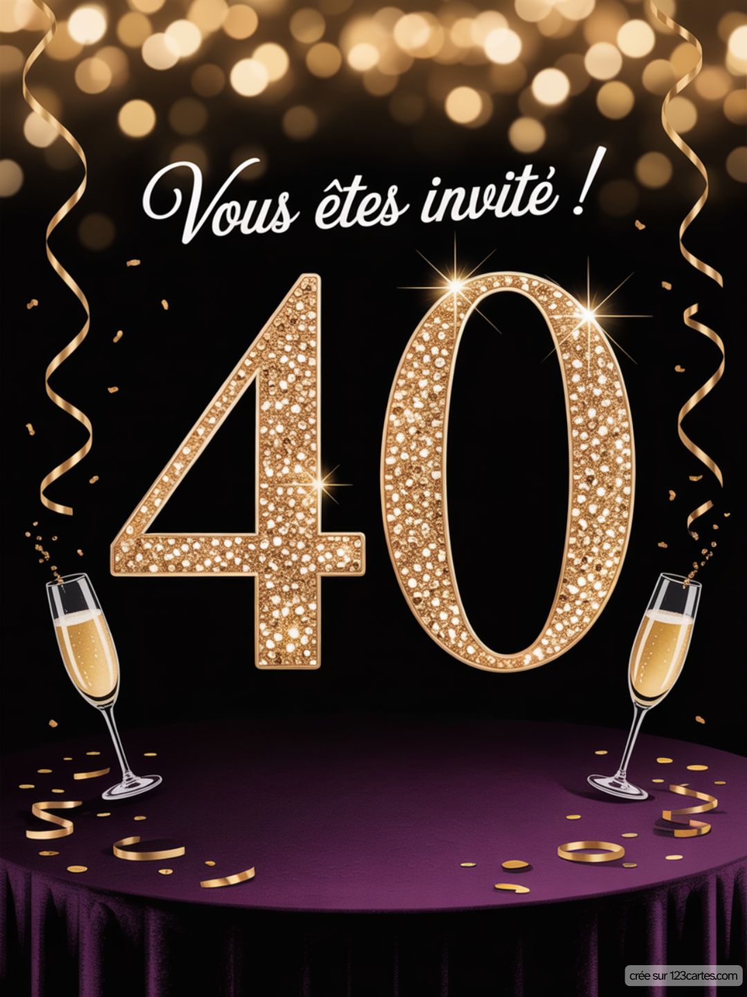 Anniversaire 40 Ans