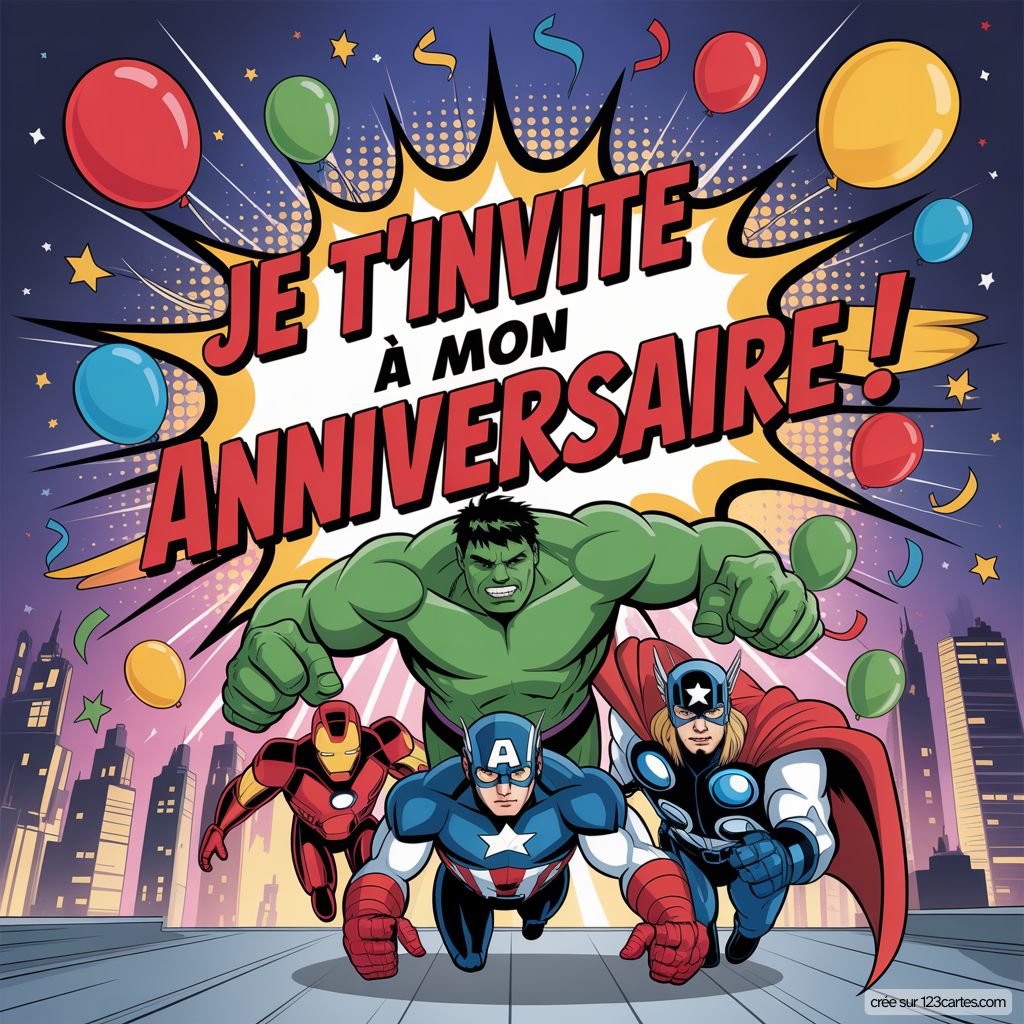 Image Avengers Anniversaire