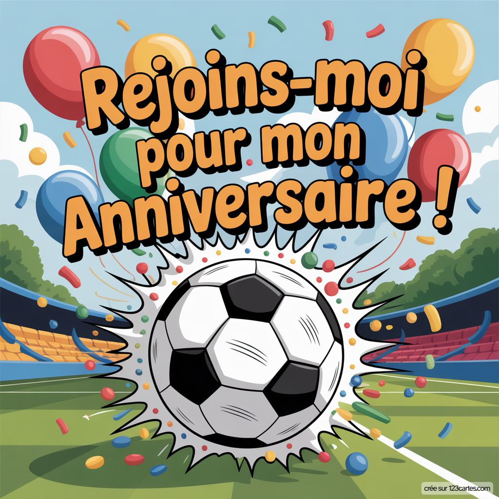 Anniversaire Foot