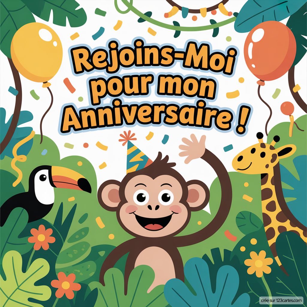 Image Jungle Anniversaire