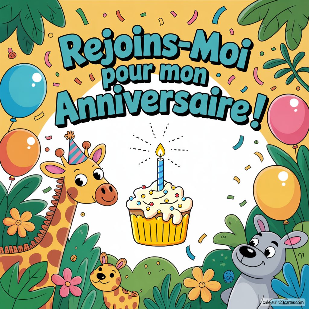 Invitation Jungle Virtuelle Gratuite