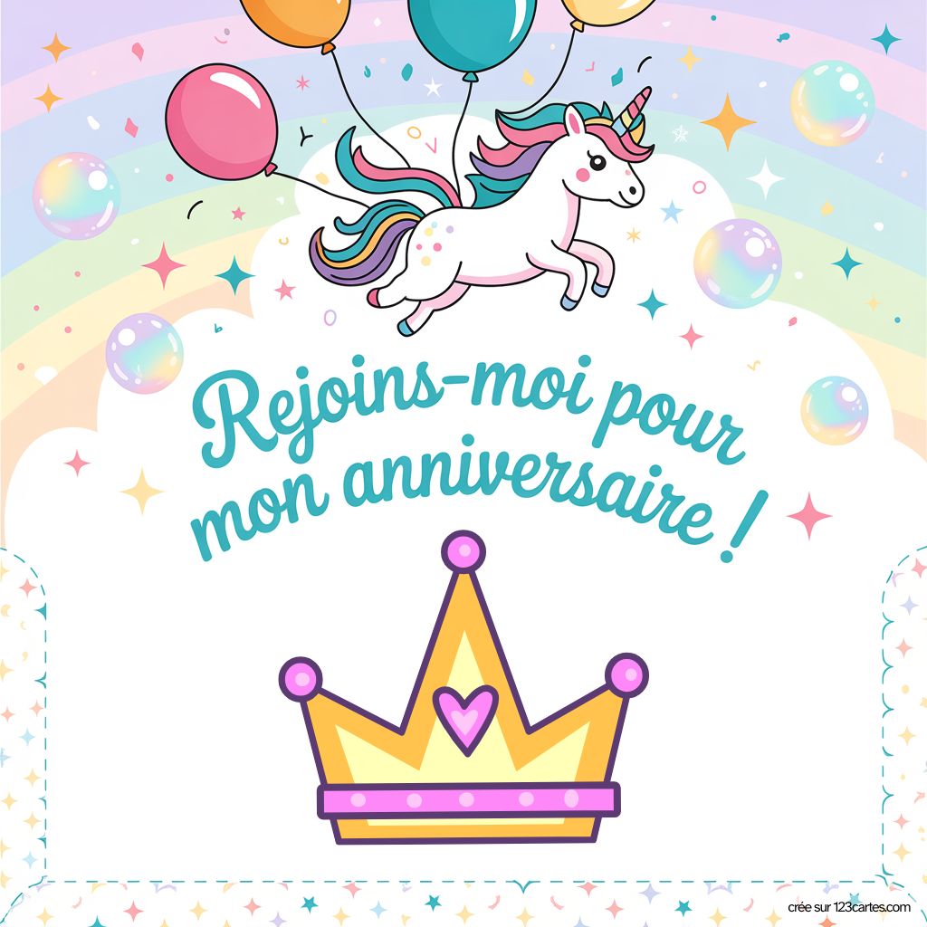 Image Anniversaire Licorne Gratuite