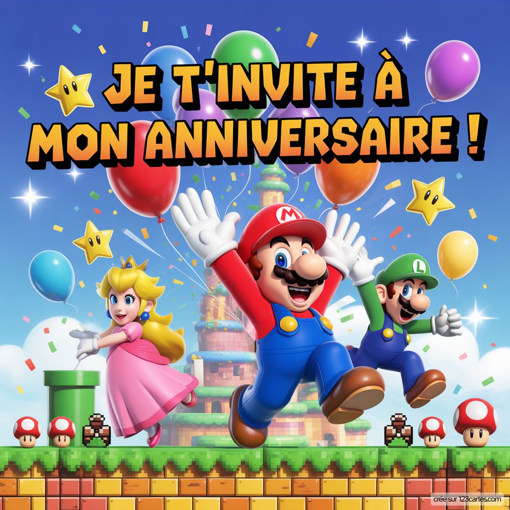 Invitation Mario