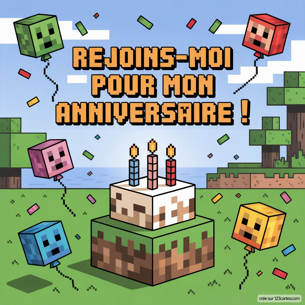 Minecraft Invitation