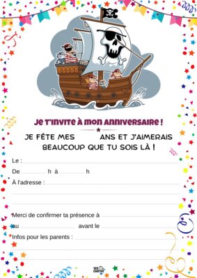 Une scène de fête sur un bateau pirate avec des personnages en costume.