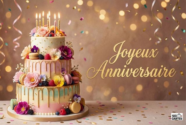 Gâteau d'anniversaire