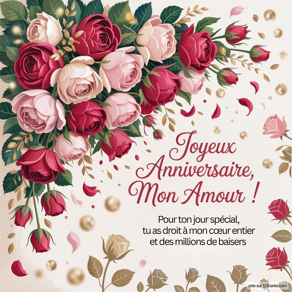 Carte Anniversaire Virtuelle A Distance Amour