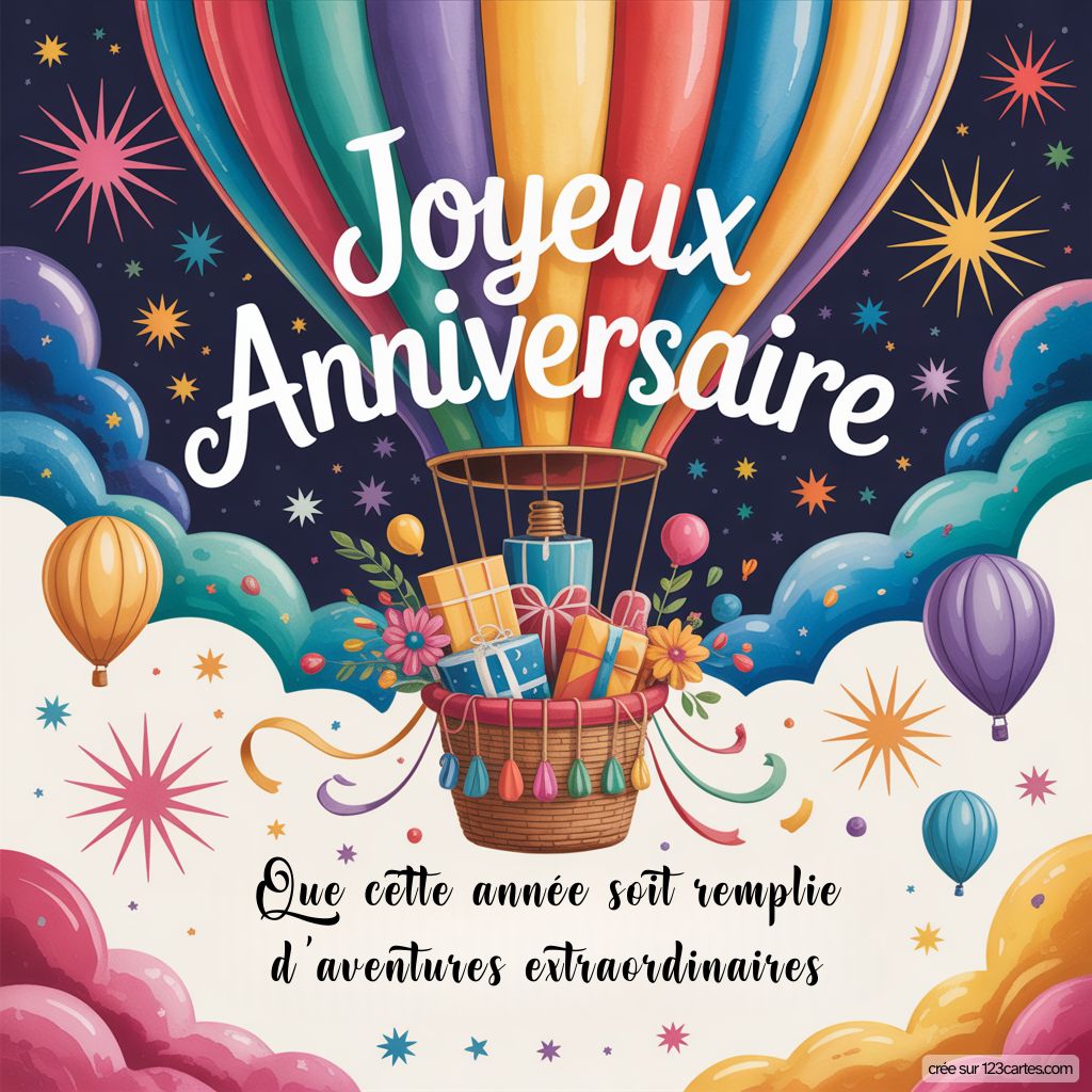 Souhaiter Joyeux Anniversaire A Distance
