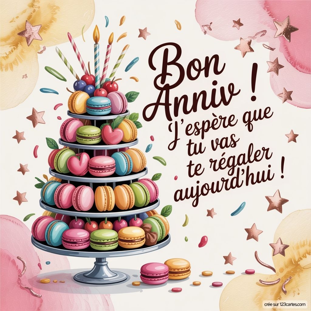 Anniversaire Avec Amitie