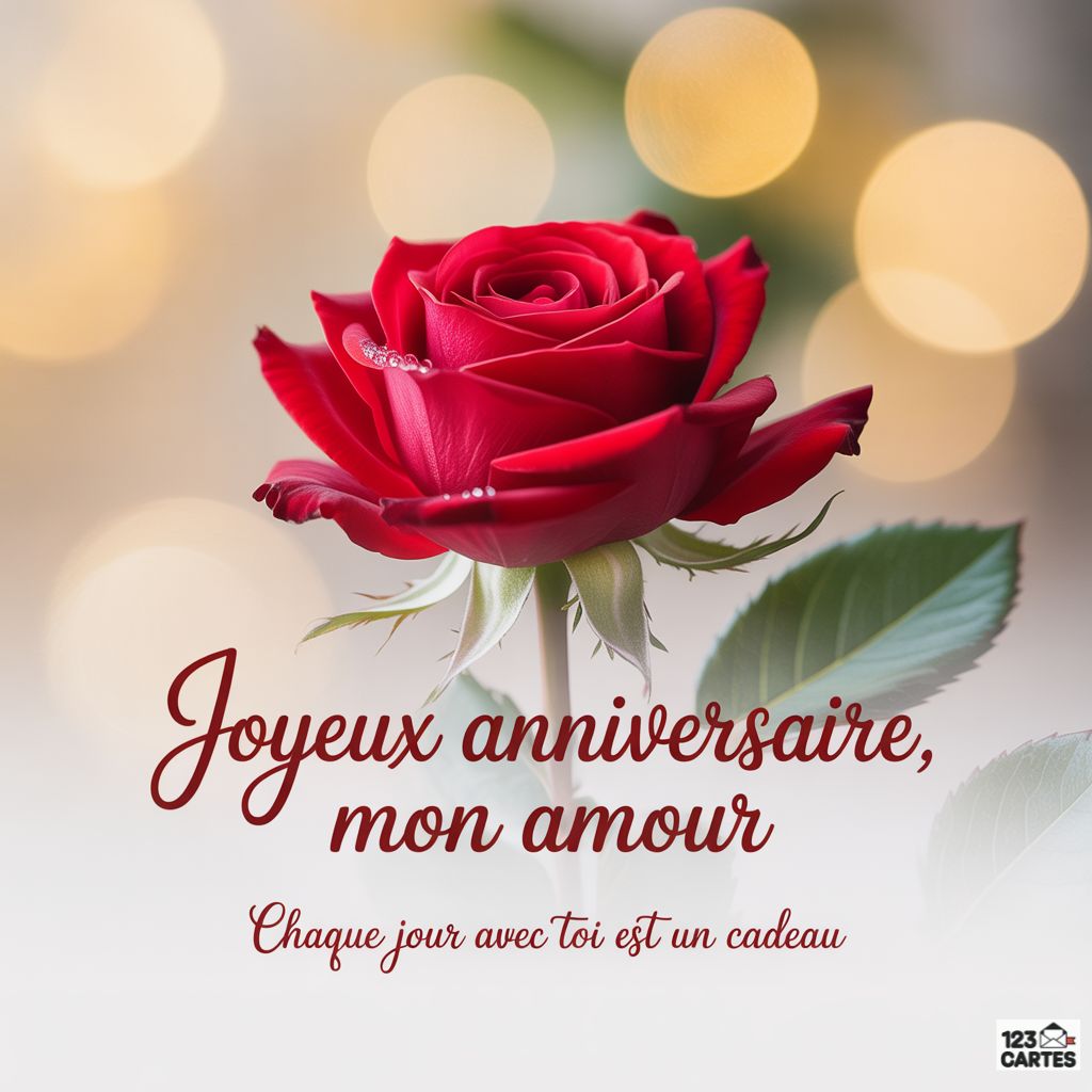 Joyeux Anniversaire Mon Amour