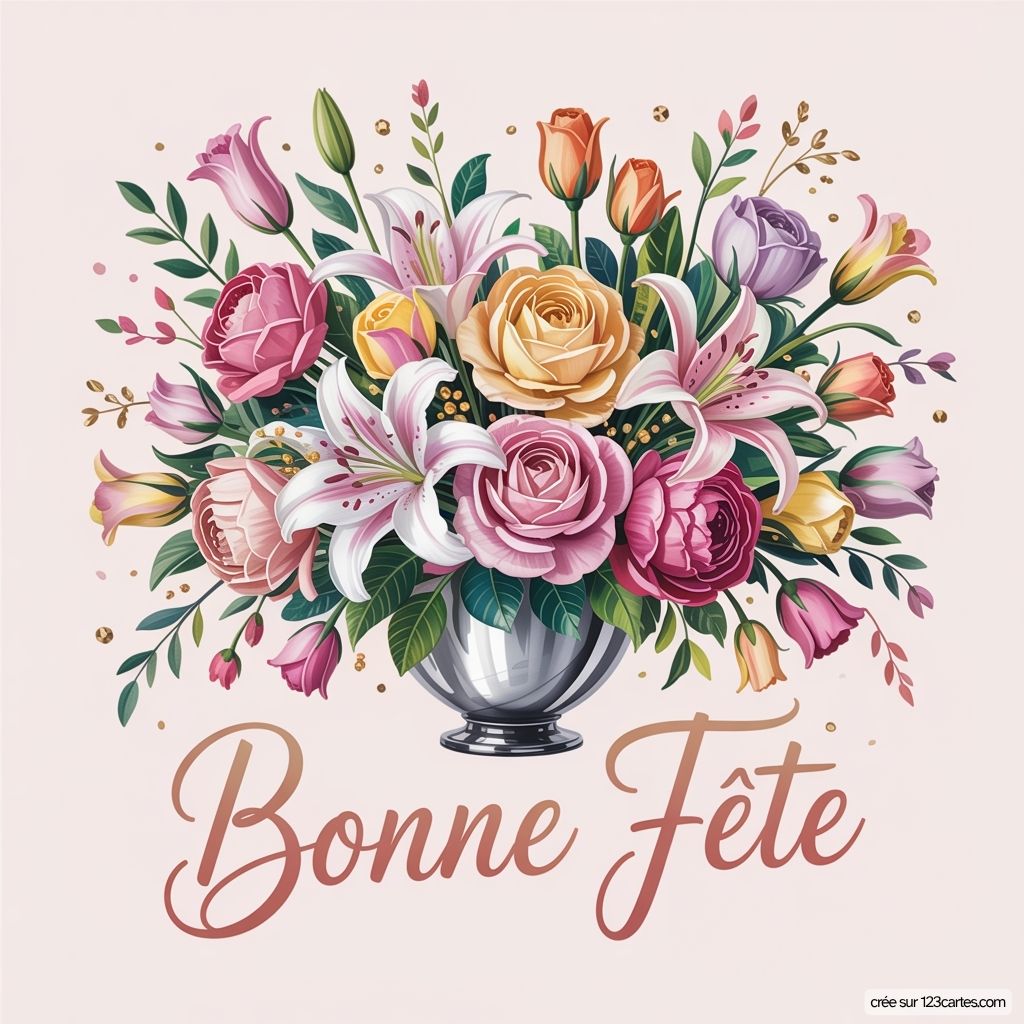 Bonne Fete Fleurs