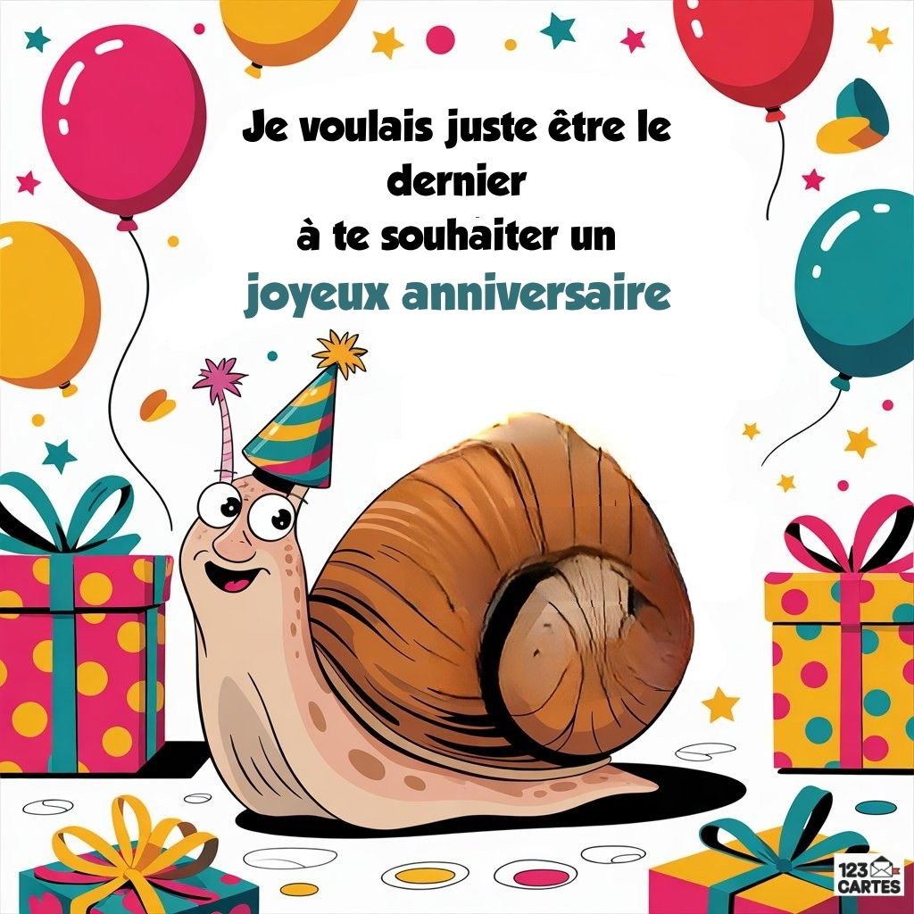 Joyeux Annniversaire Retard