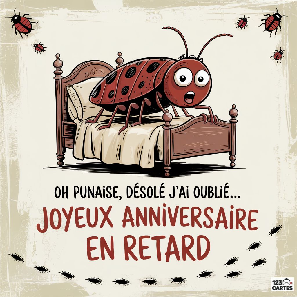 Message Anniversaire Oublie Humour