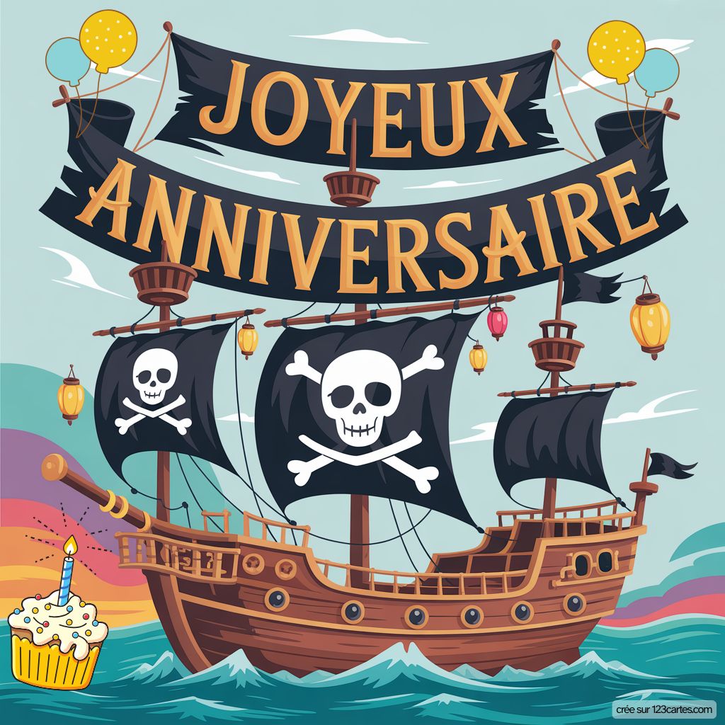 Joyeux Anniversaire Pirates