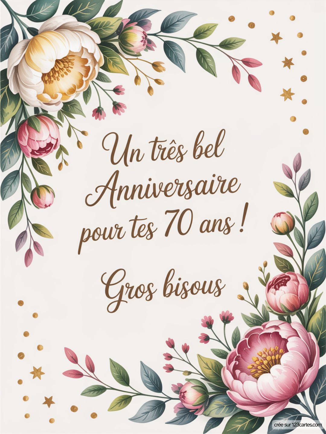 Carte Anniversaire Femme 70 Ans 03