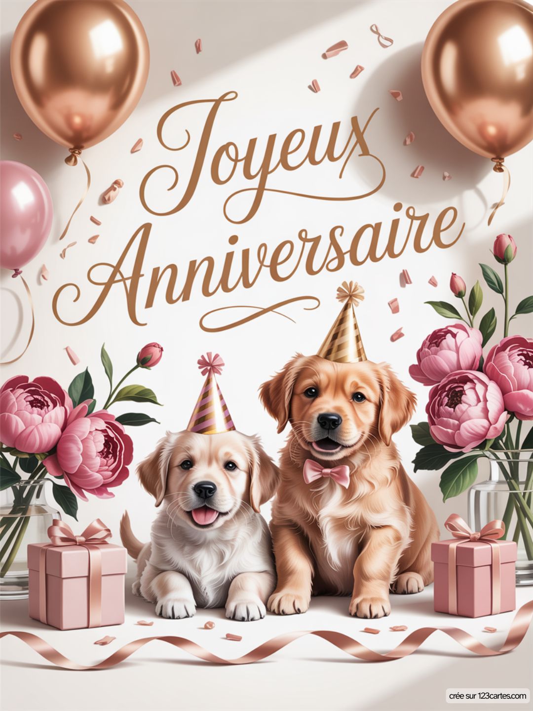 Carte Anniversaire Femme Chien 09