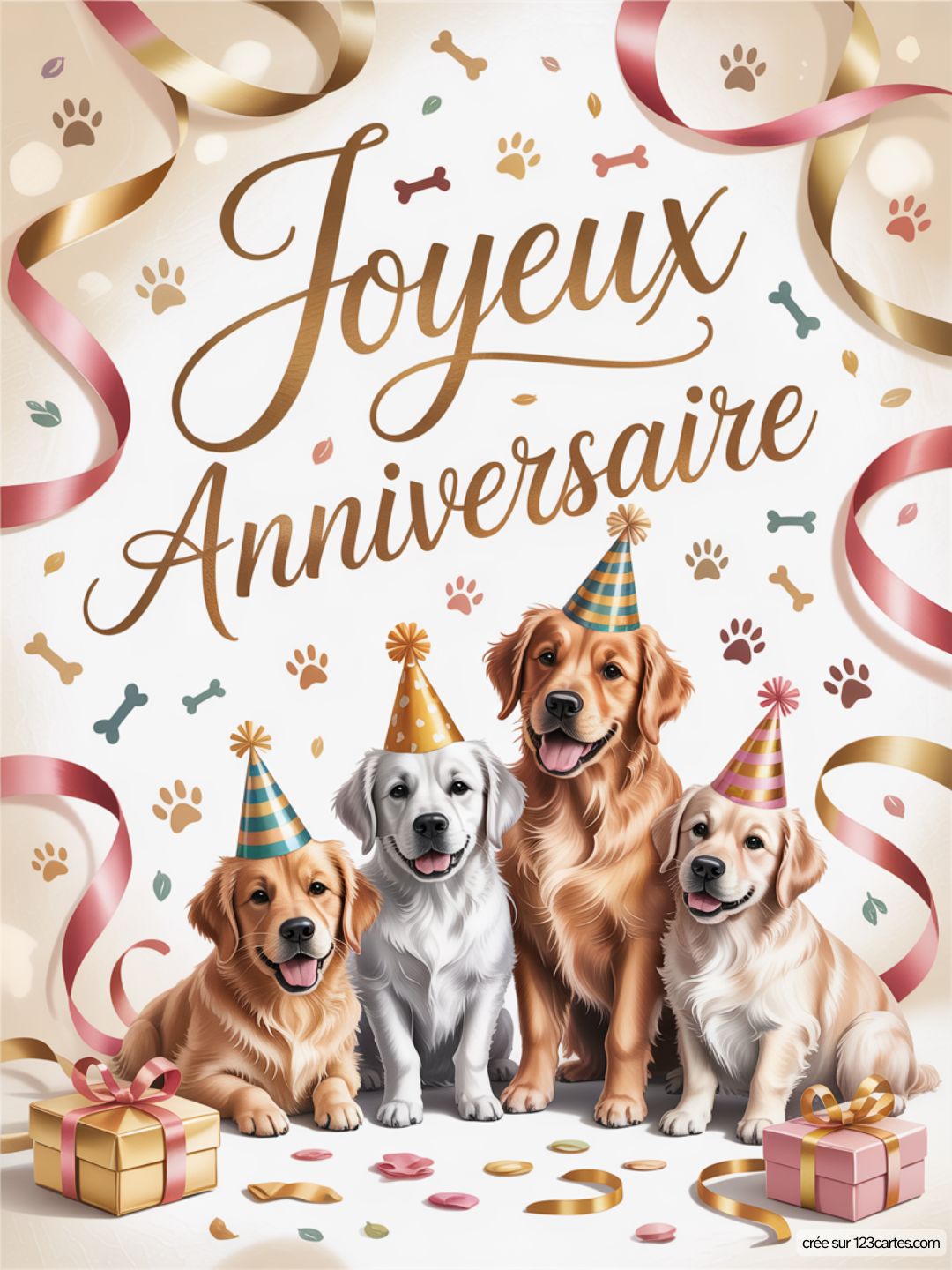 Carte Anniversaire Femme Chien 10