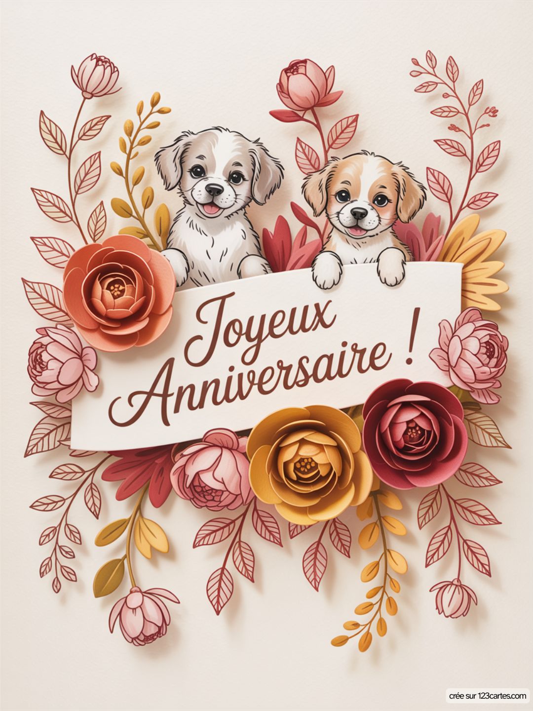 Carte Anniversaire Femme Chien 11