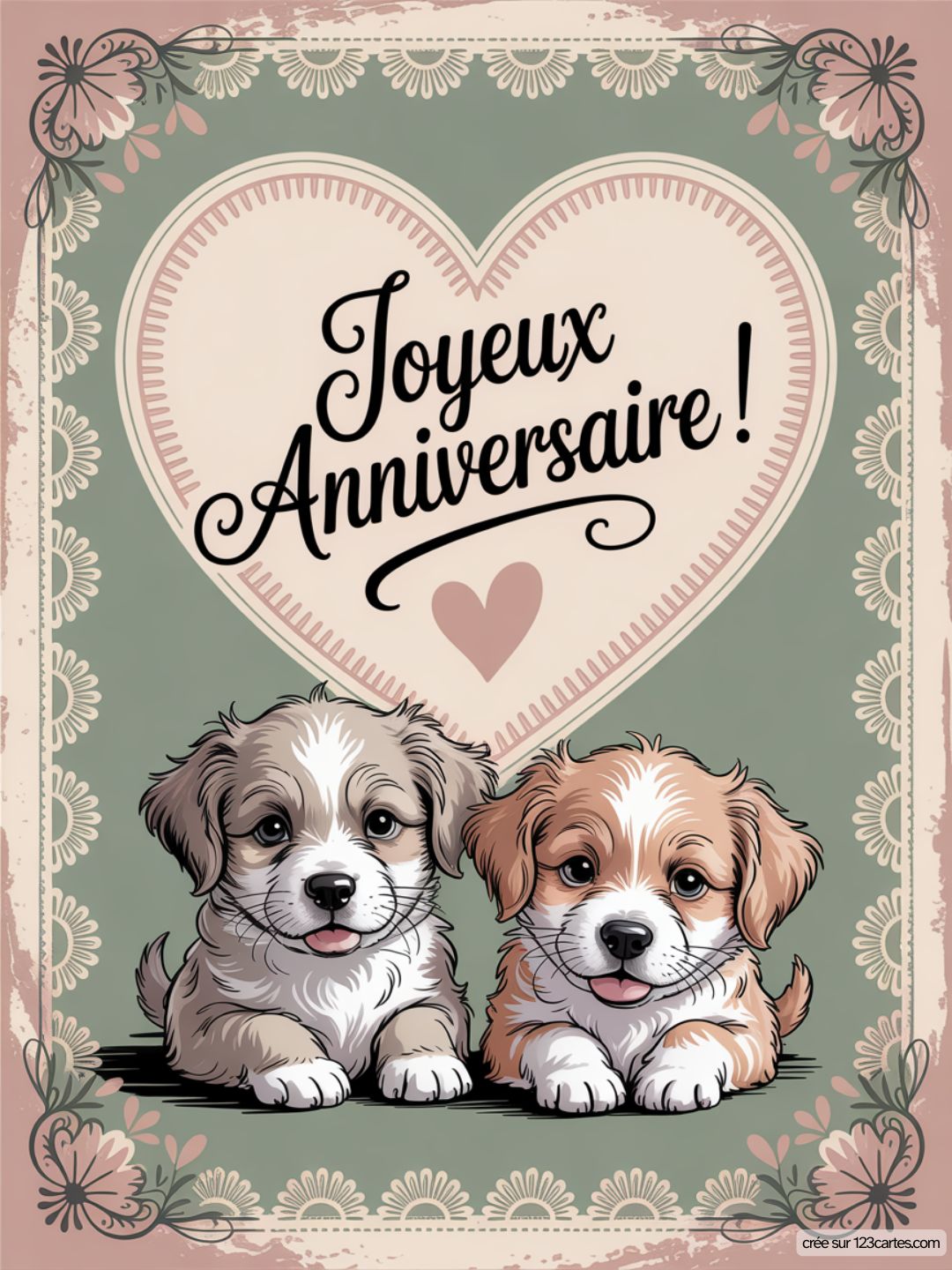 Carte Anniversaire Femme Chien 17